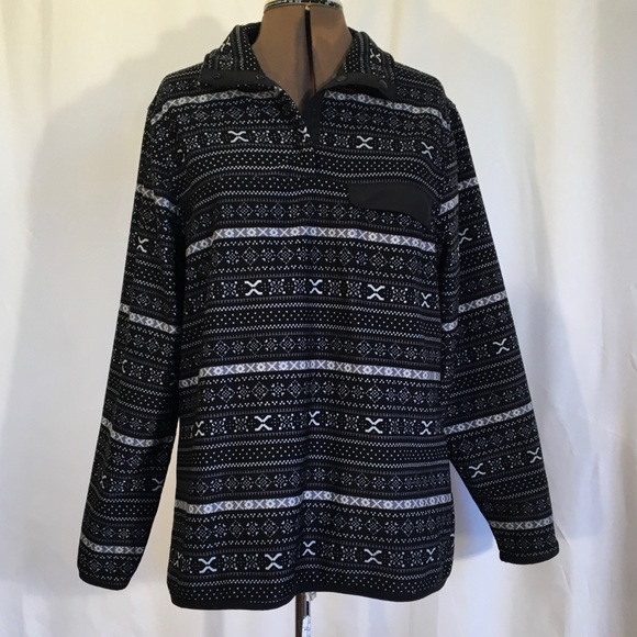 Jachs Sweaters - Jachs Cabin Sweater Pullover Fleece EUC L